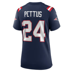 Dell Pettus  Women's Game Jersey - New England Patriots