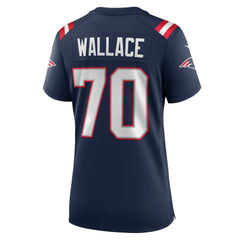Caedan Wallace  Women's Game Jersey - New England Patriots