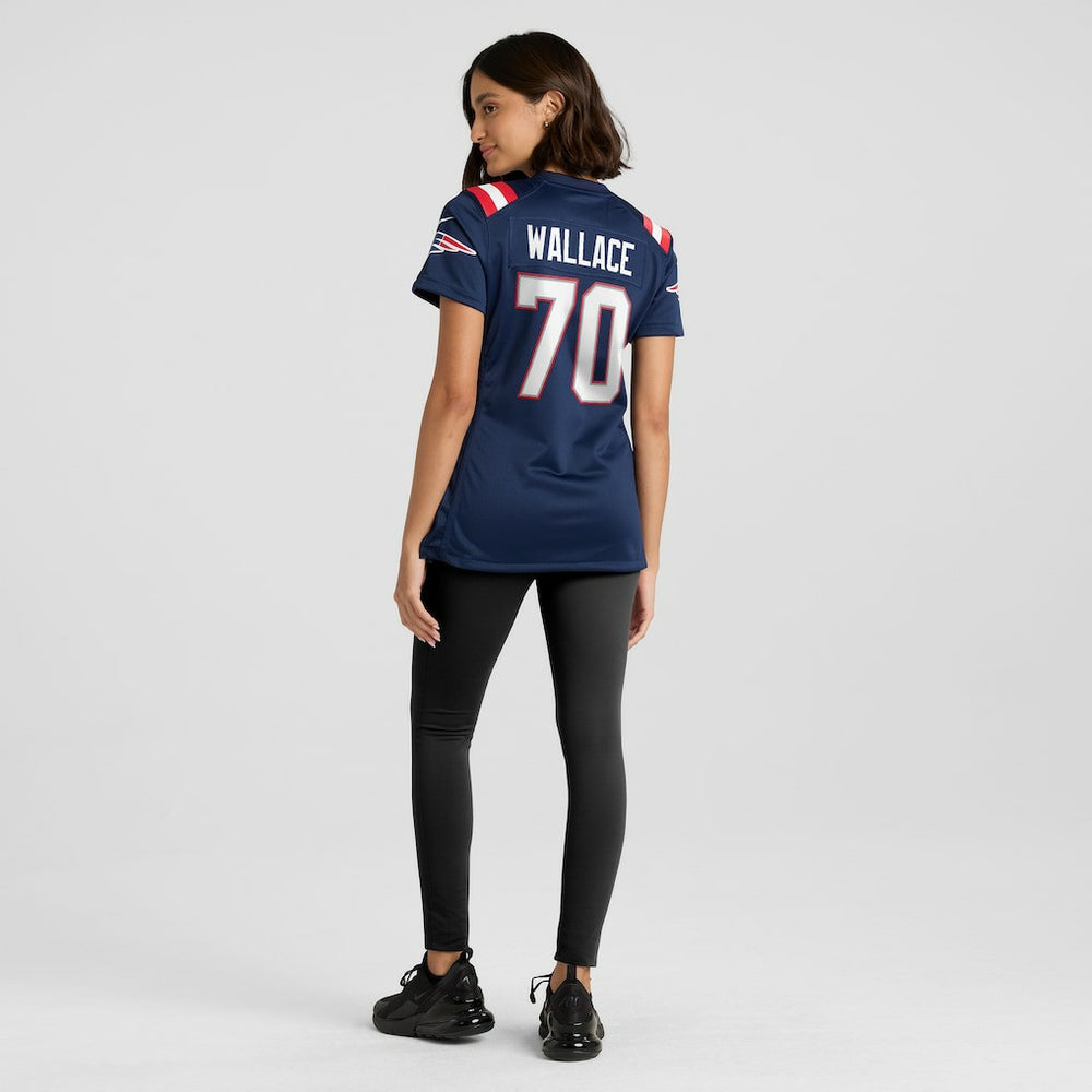Caedan Wallace  Women's Game Jersey - New England Patriots