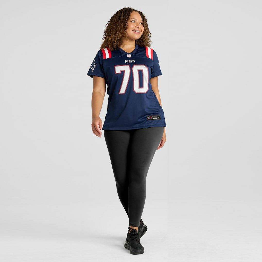 Caedan Wallace  Women's Game Jersey - New England Patriots