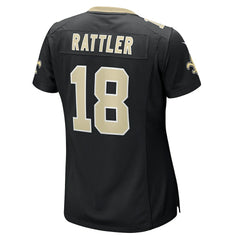 Spencer Rattler  Women's Game Jersey - New Orleans Saints