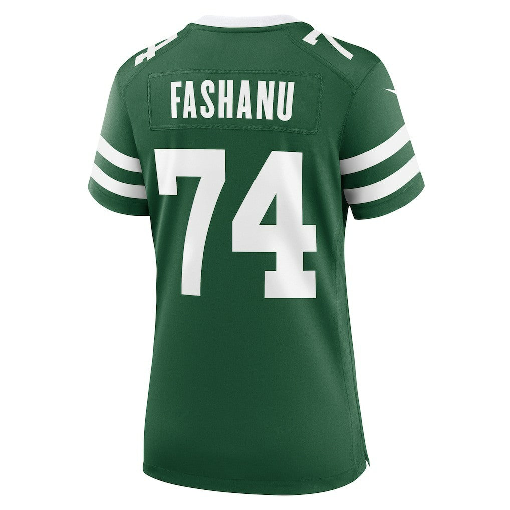 Olu Fashanu  Women's Game Jersey - New York Jets