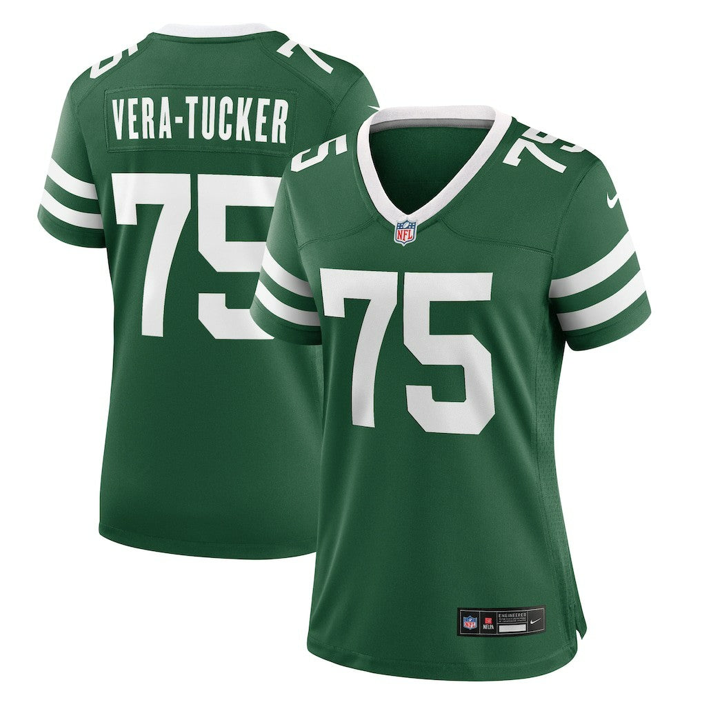 Alijah Vera-Tucker  Women's Game Jersey - New York Jets