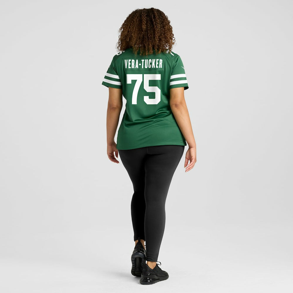 Alijah Vera-Tucker  Women's Game Jersey - New York Jets