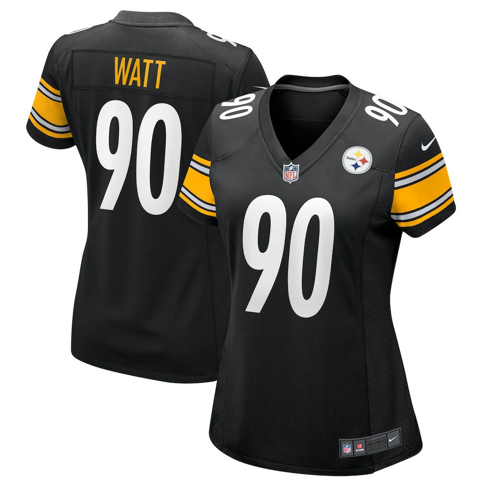 T.J. Watt  Women's Team Game Jersey - Pittsburgh Steelers