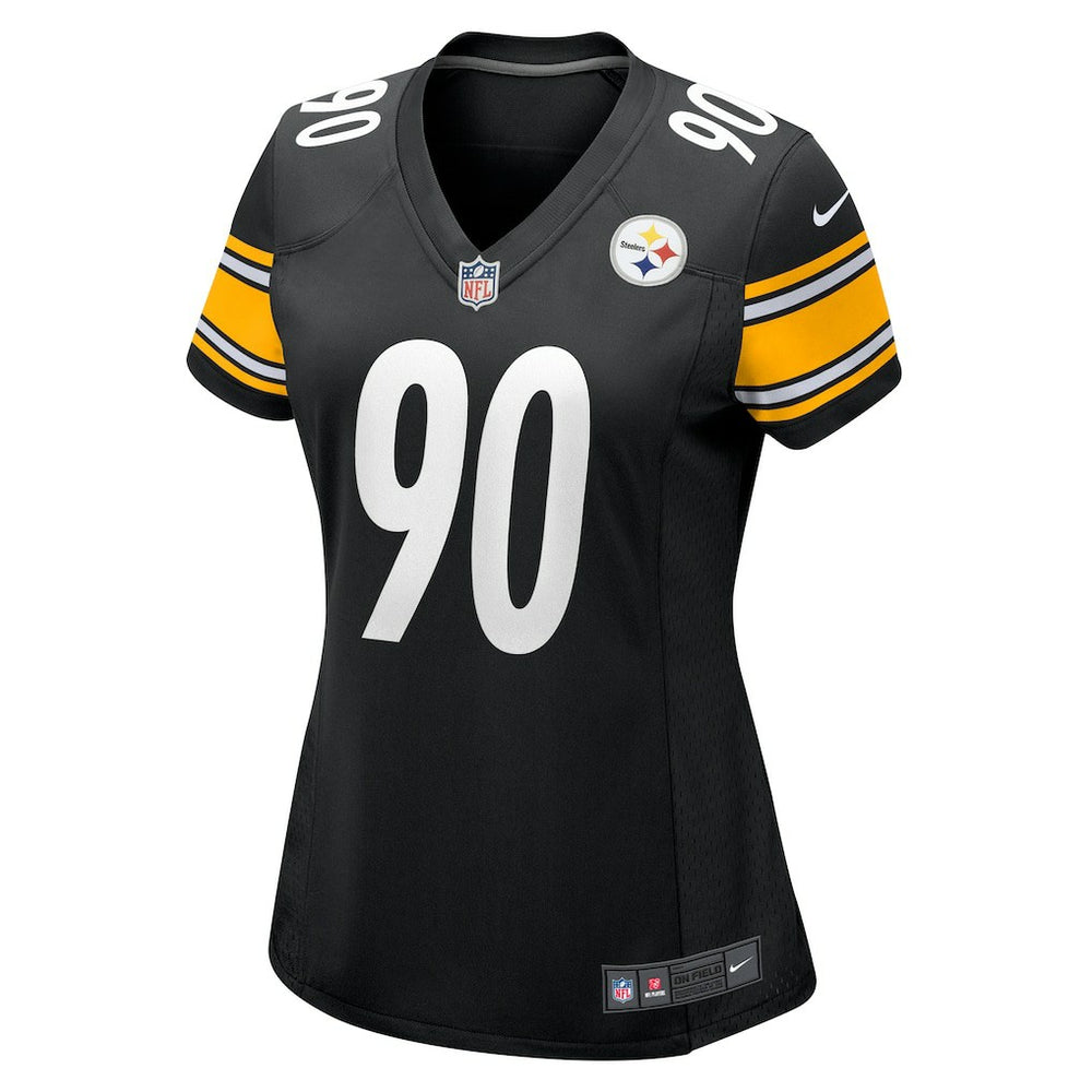 T.J. Watt  Women's Team Game Jersey - Pittsburgh Steelers