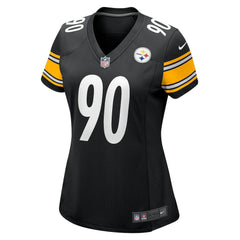 T.J. Watt  Women's Team Game Jersey - Pittsburgh Steelers