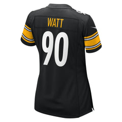 T.J. Watt  Women's Team Game Jersey - Pittsburgh Steelers