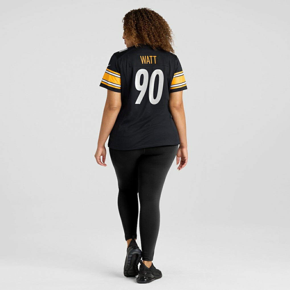 T.J. Watt  Women's Team Game Jersey - Pittsburgh Steelers
