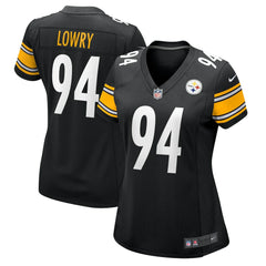 Dean Lowry  Women's Team Game Jersey - Pittsburgh Steelers