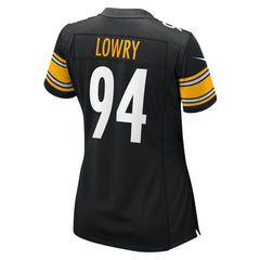 Dean Lowry  Women's Team Game Jersey - Pittsburgh Steelers