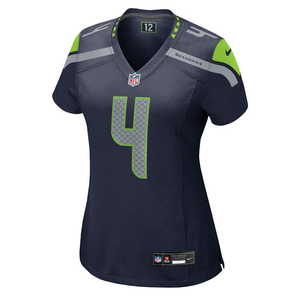 Michael Dickson  Women's Team Game Jersey - Seattle Seahawks