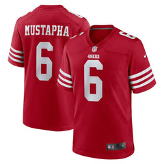 Malik Mustapha  Game Jersey - San Francisco 49ers