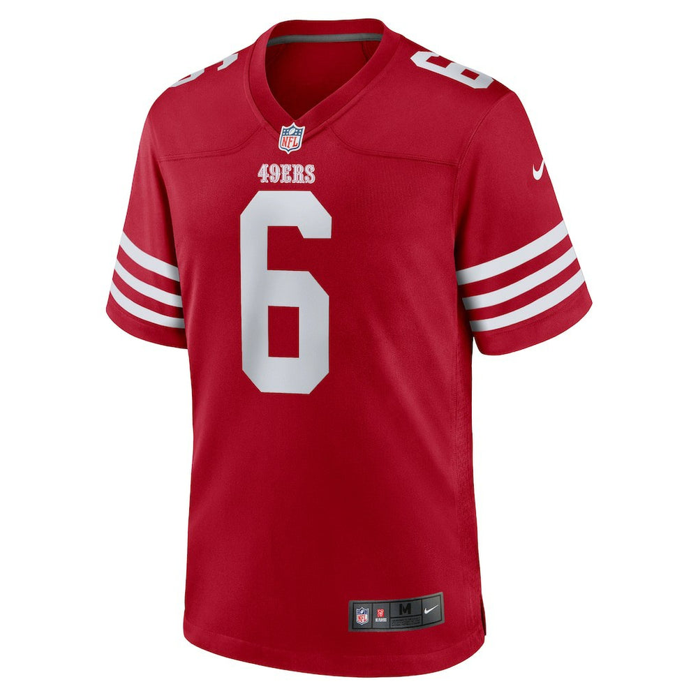 Malik Mustapha  Game Jersey - San Francisco 49ers