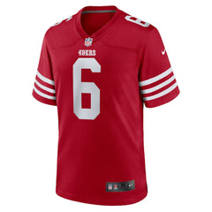 Malik Mustapha  Game Jersey - San Francisco 49ers