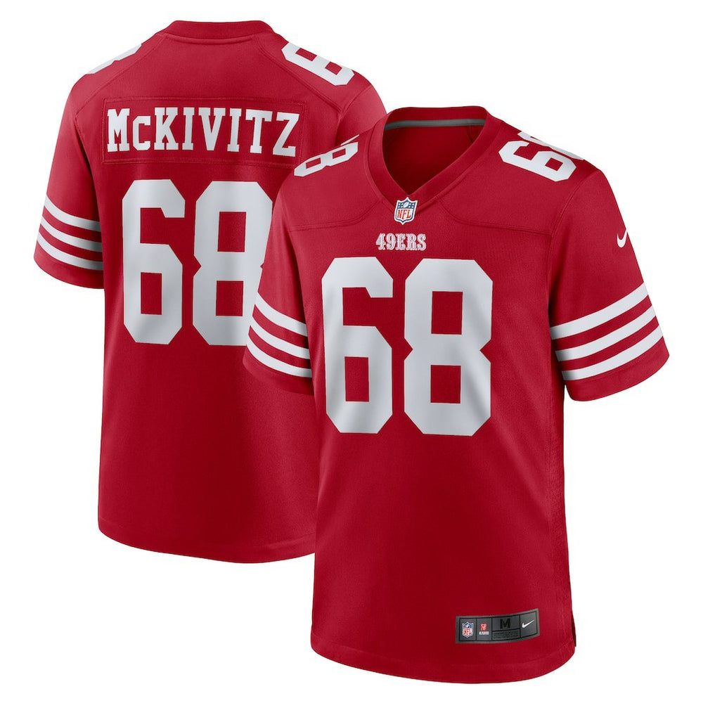 Colton McKivitz  Game Jersey - San Francisco 49ers