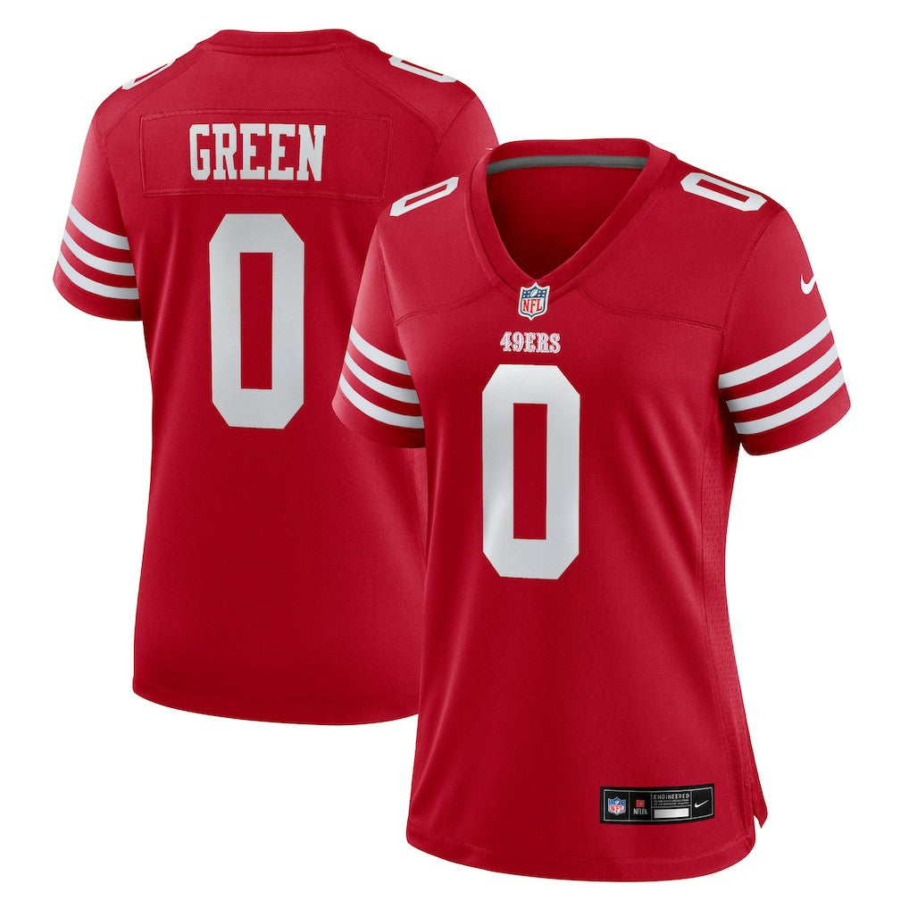 Renardo Green  Women's Team Game Jersey - San Francisco 49ers