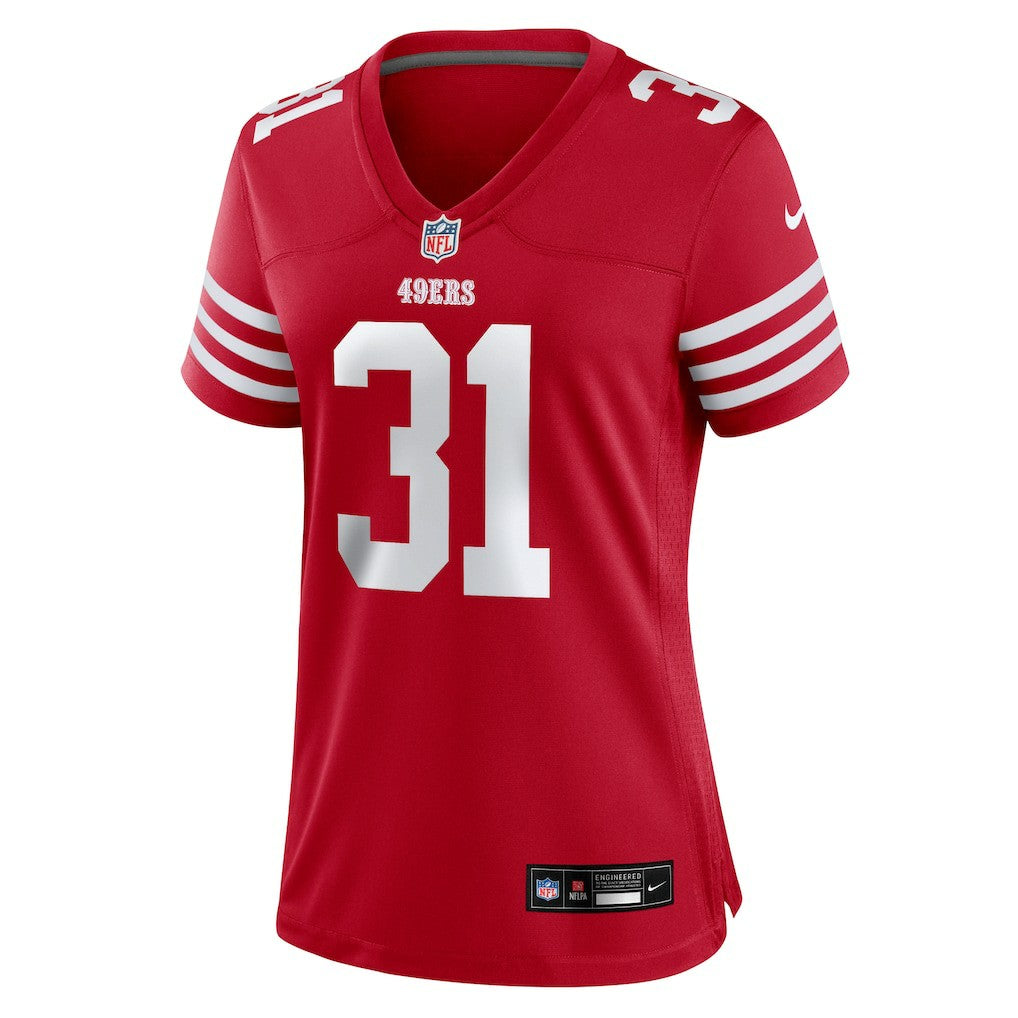 Isaac Guerendo  Women's Team Game Jersey - San Francisco 49ers