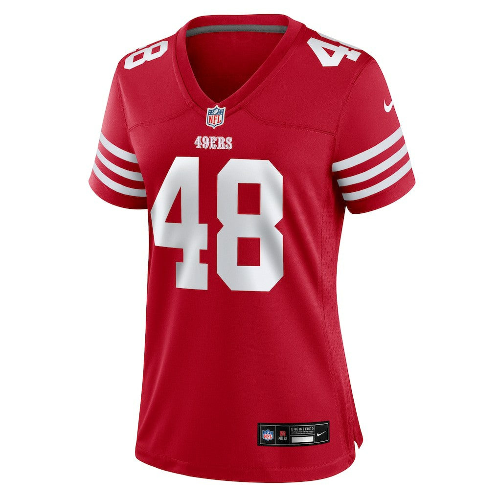 Tatum Bethune  Women's Team Game Jersey - San Francisco 49ers