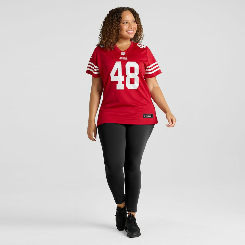 Tatum Bethune  Women's Team Game Jersey - San Francisco 49ers