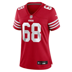 Colton McKivitz  Women's Team Game Jersey - San Francisco 49ers