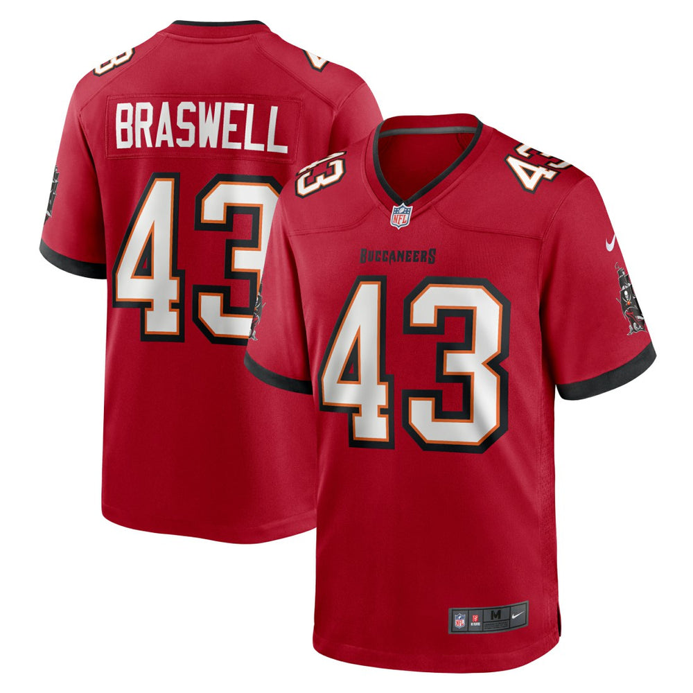 Chris Braswell  Game Jersey - Tampa Bay Buccaneers