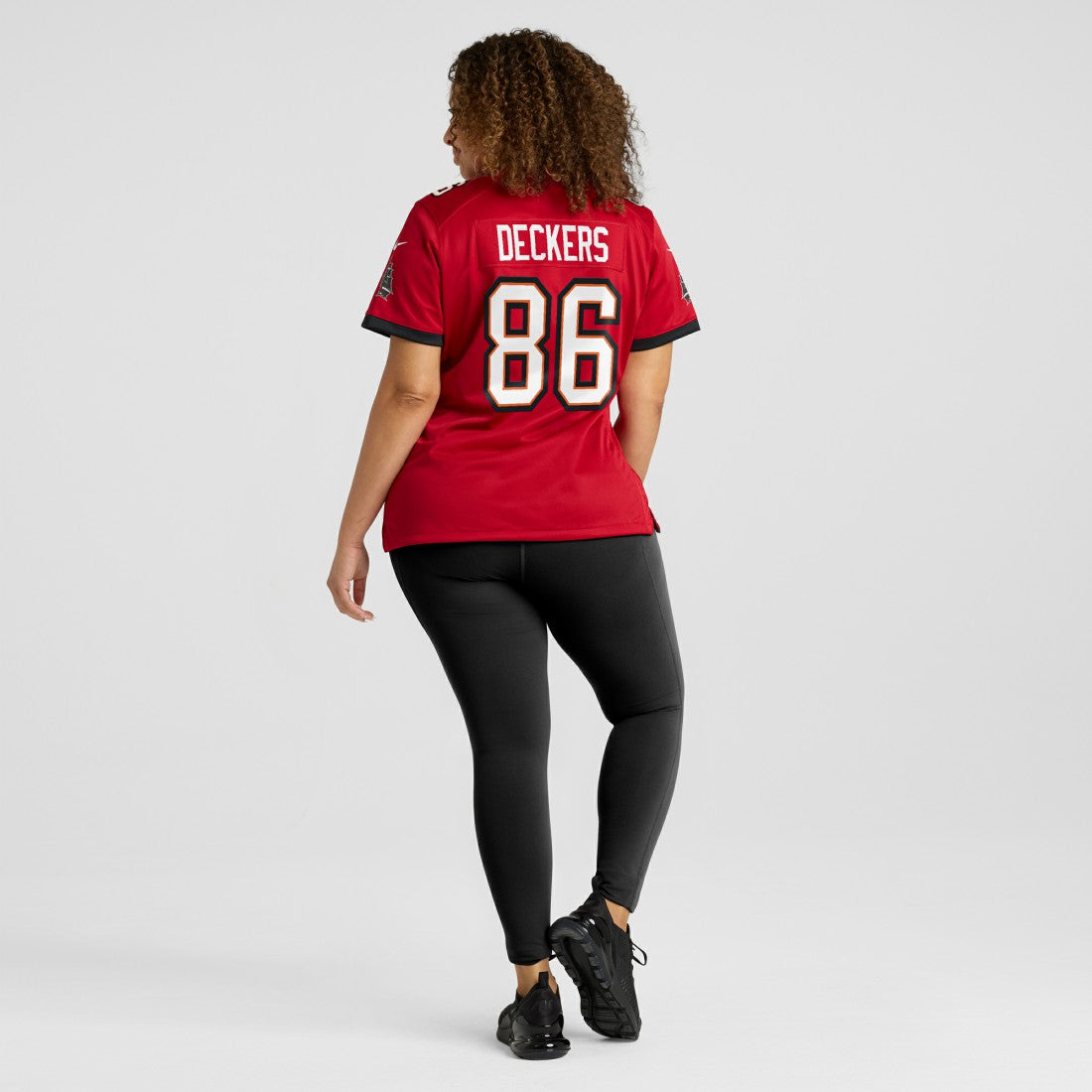 Evan Deckers  Women's Team Game Jersey - Tampa Bay Buccaneers