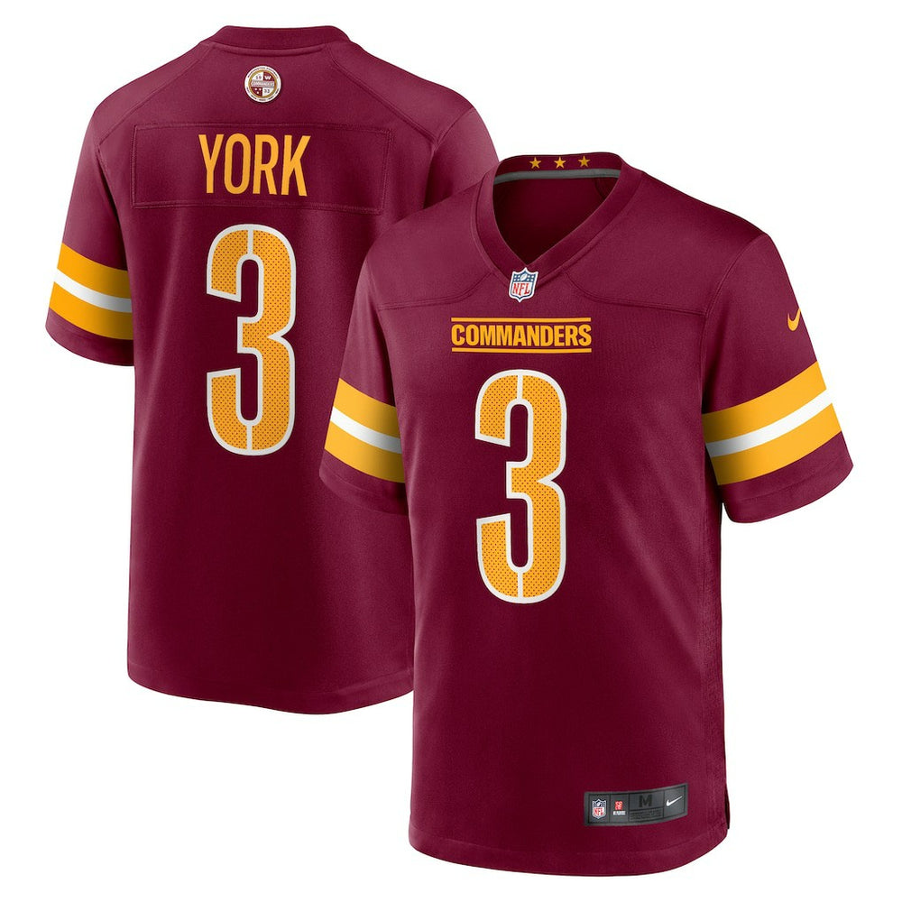 Cade York  Game Jersey - Washington Commanders