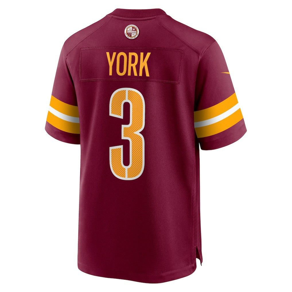 Cade York  Game Jersey - Washington Commanders