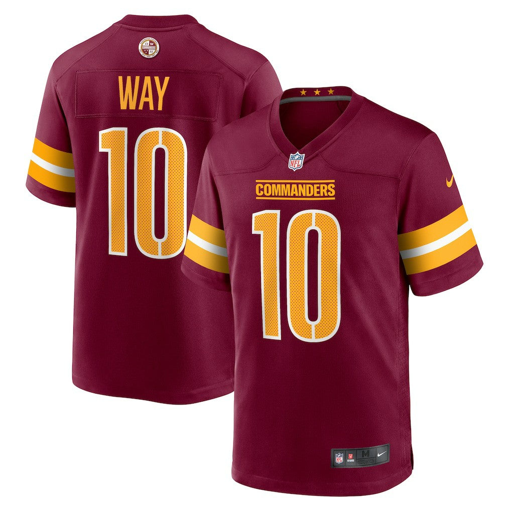 Tress Way  Game Jersey - Washington Commanders