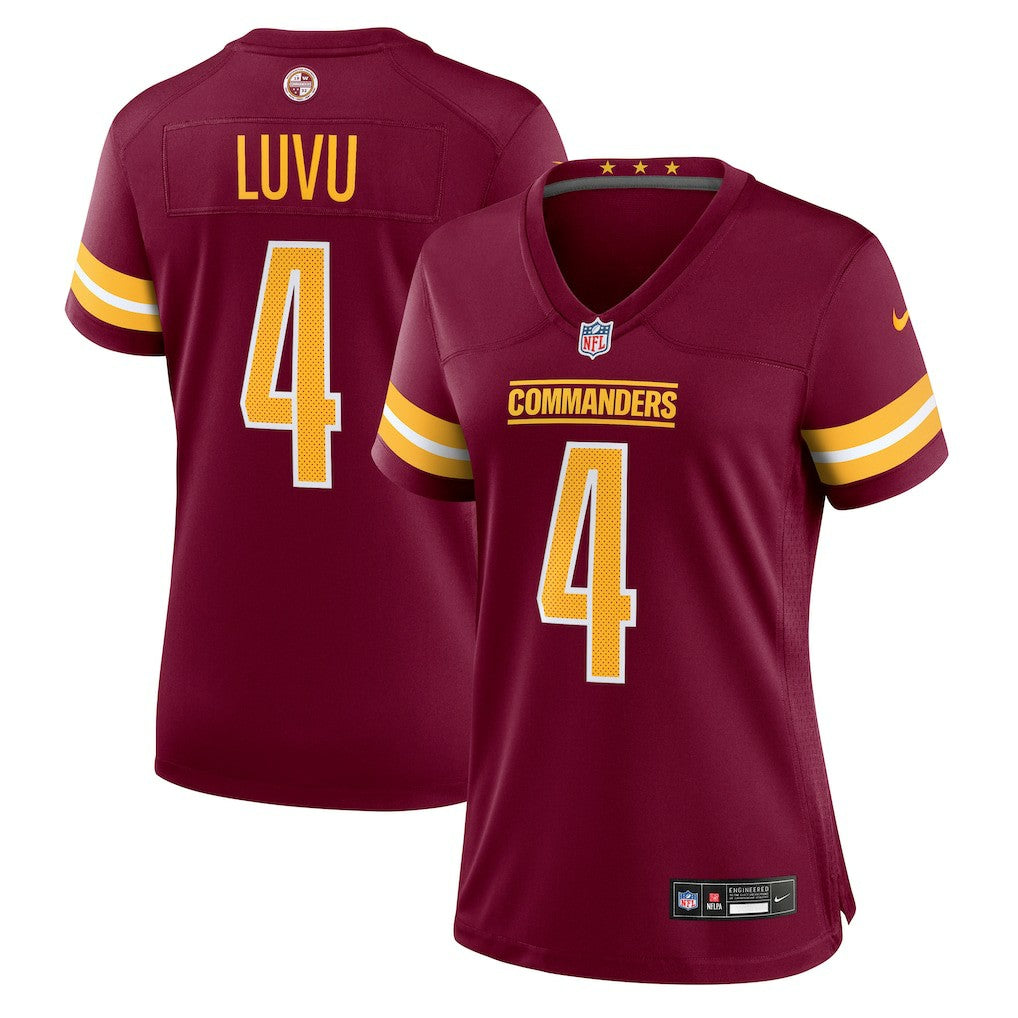 Frankie Luvu  Women's Team Game Jersey - Washington Commanders