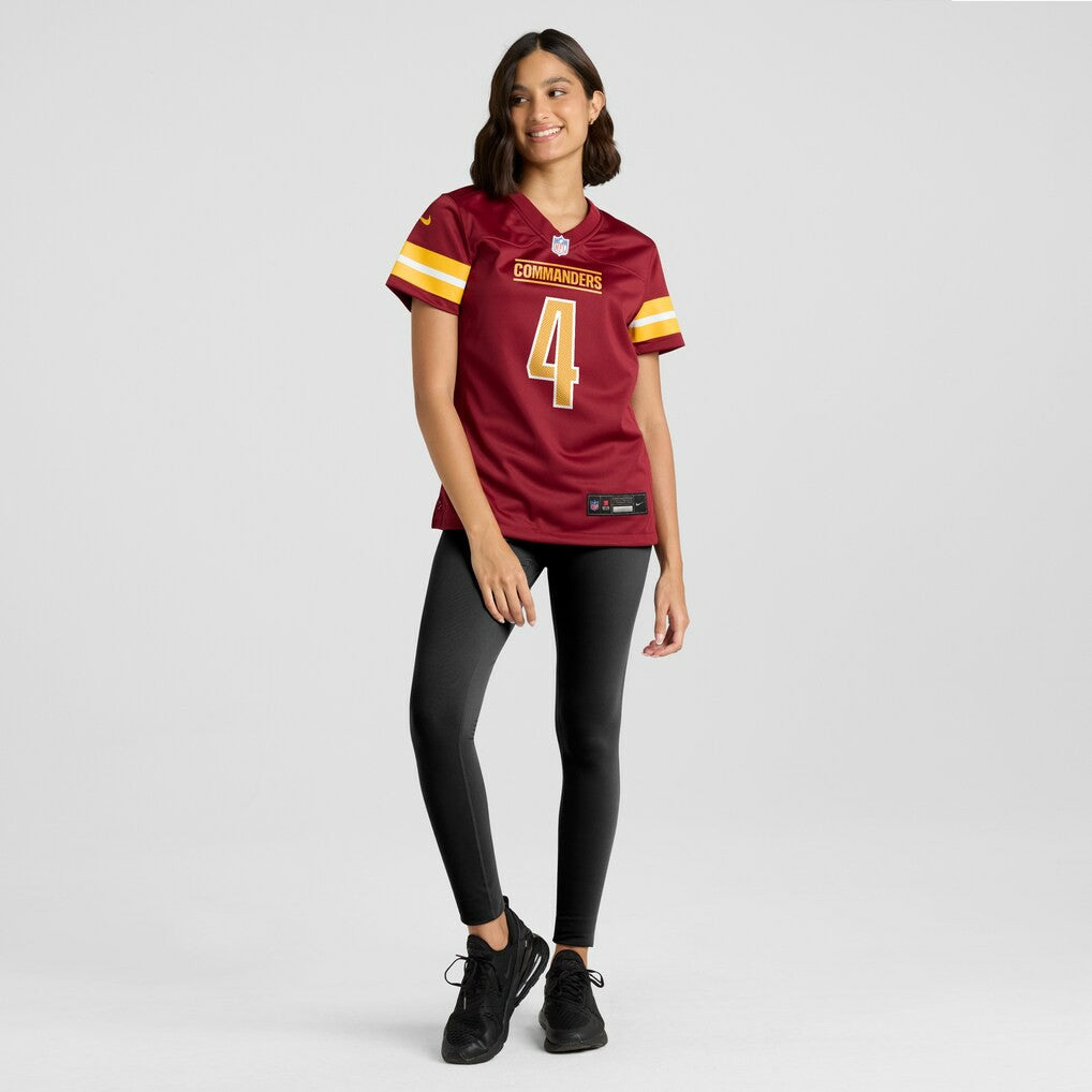 Frankie Luvu  Women's Team Game Jersey - Washington Commanders