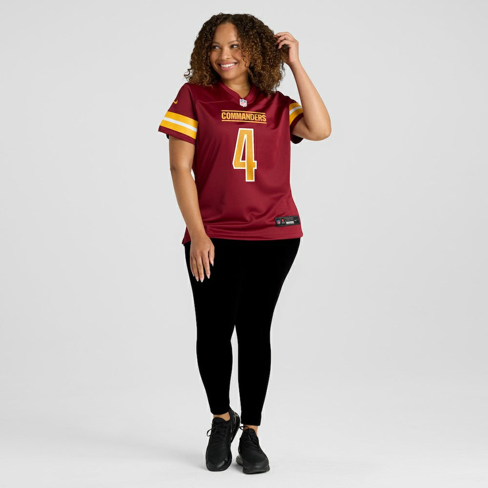 Frankie Luvu  Women's Team Game Jersey - Washington Commanders