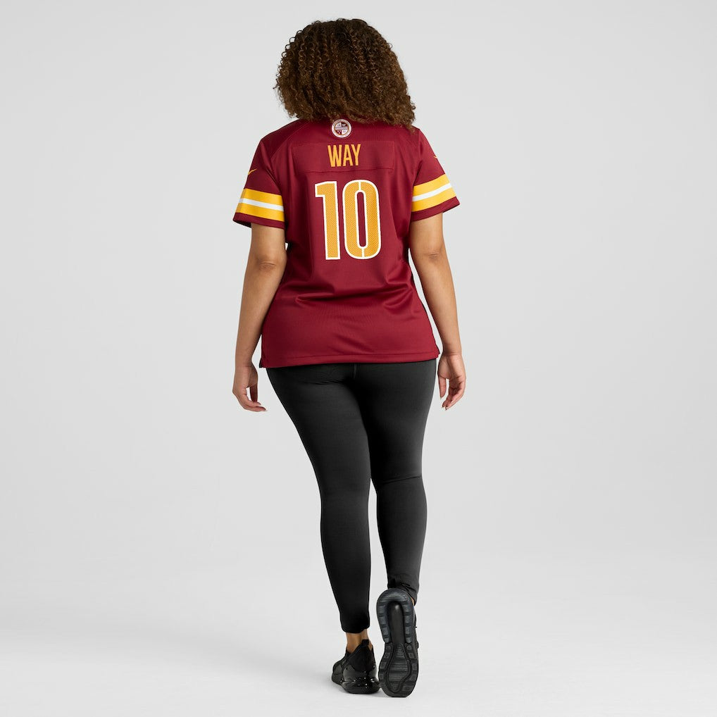 Tress Way  Women's Team Game Jersey - Washington Commanders