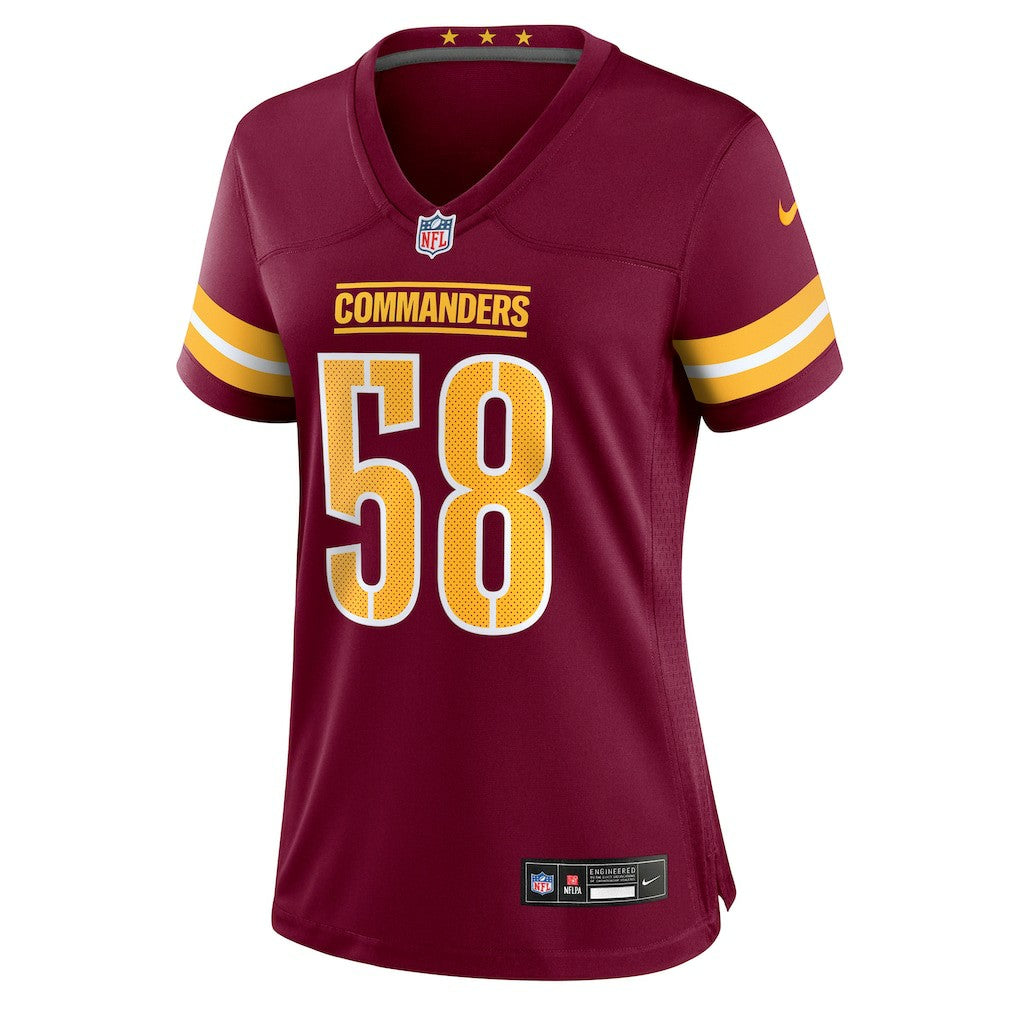 Jordan Magee  Women's Team Game Jersey - Washington Commanders