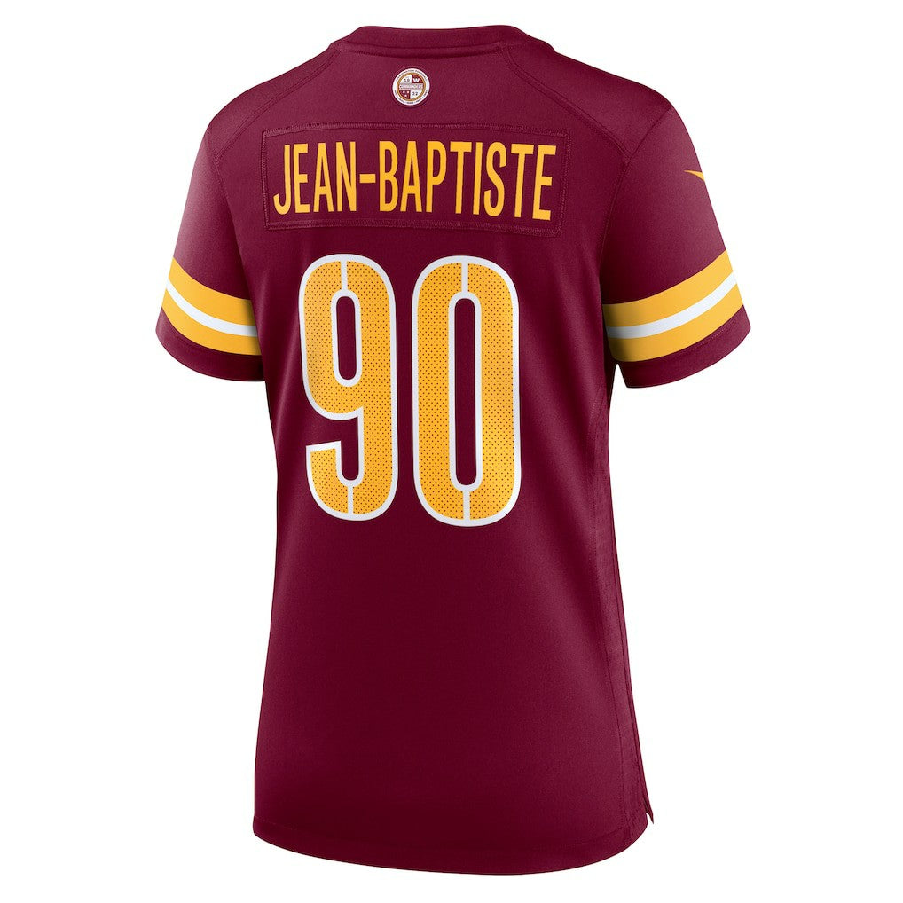 Javontae Jean-Baptiste  Women's Team Game Jersey - Washington Commanders