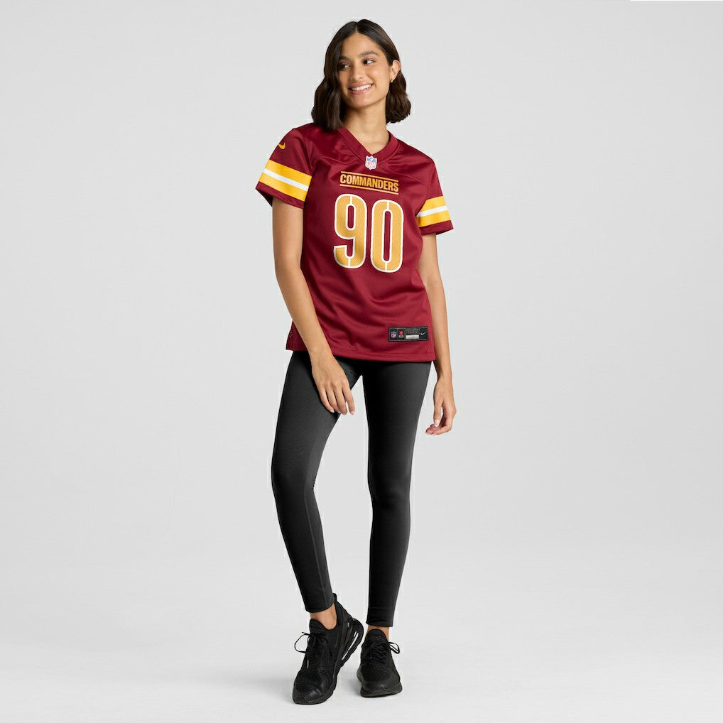 Javontae Jean-Baptiste  Women's Team Game Jersey - Washington Commanders