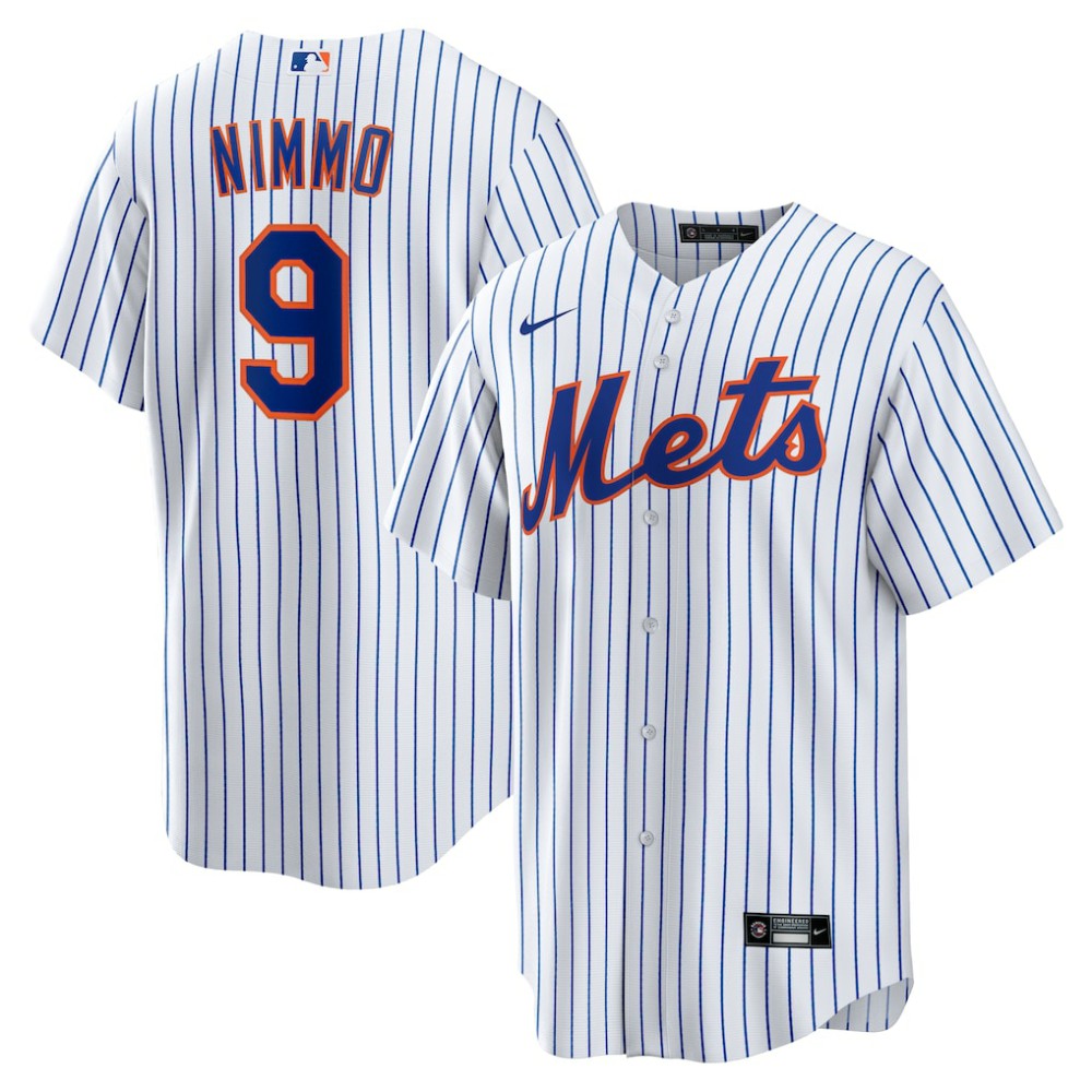 MLB Brandon Nimmo New York Mets Nike Home Replica Jersey