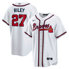 MLB Austin Riley Atlanta Braves Nike Home Replica Player Jersey