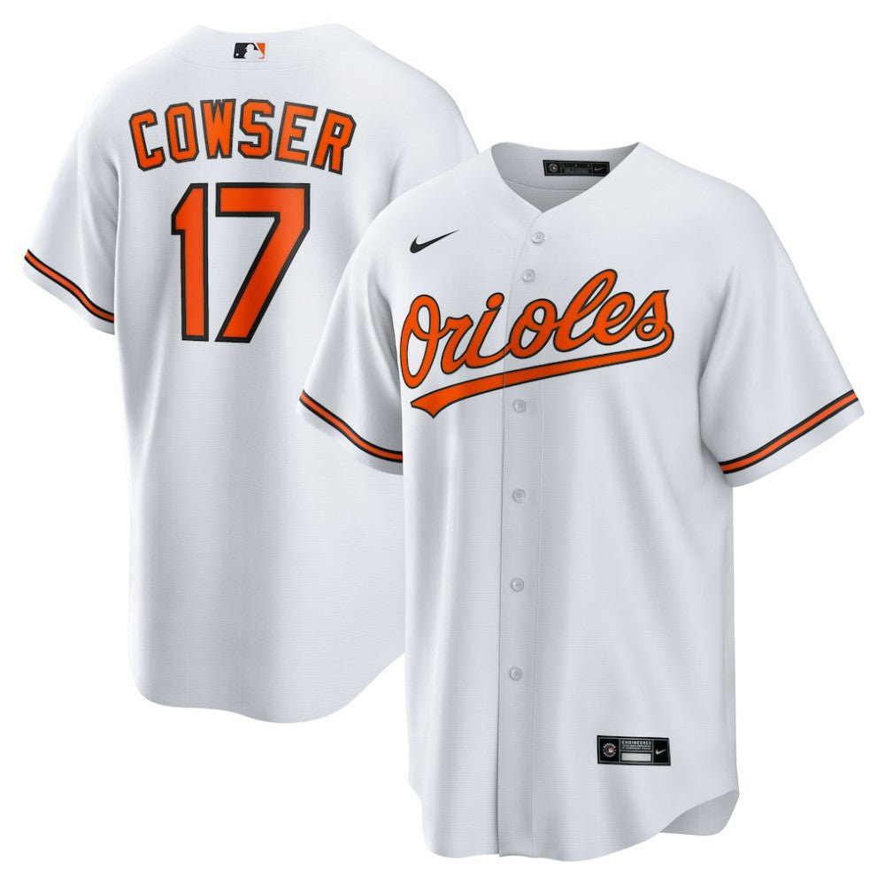 MLB Colton Cowser Baltimore Orioles Nike Home Replica Jersey