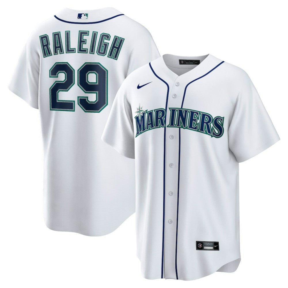 MLB Cal Raleigh Seattle Mariners Nike Home Replica Player Jersey