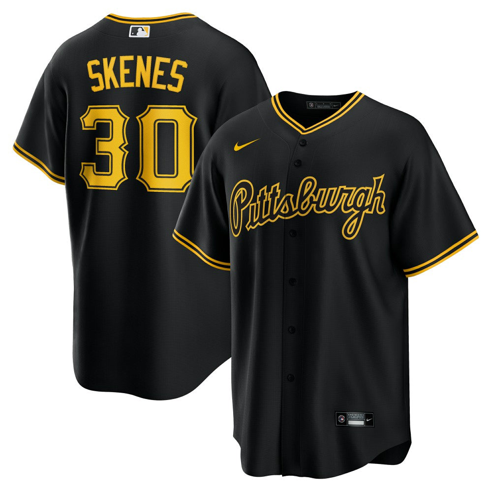 MLB Paul Skenes Pittsburgh Pirates Nike Alternate 2 Replica Jersey
