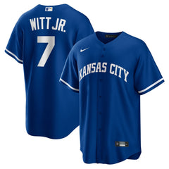 MLB Bobby Witt Jr. Kansas City Royals Nike Alternate 2 Replica Jersey