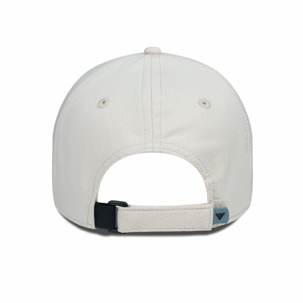 NHL Cream Colorado Avalanche Men's Levelwear Faux Leather Patch Unstructured Adjustable Hat