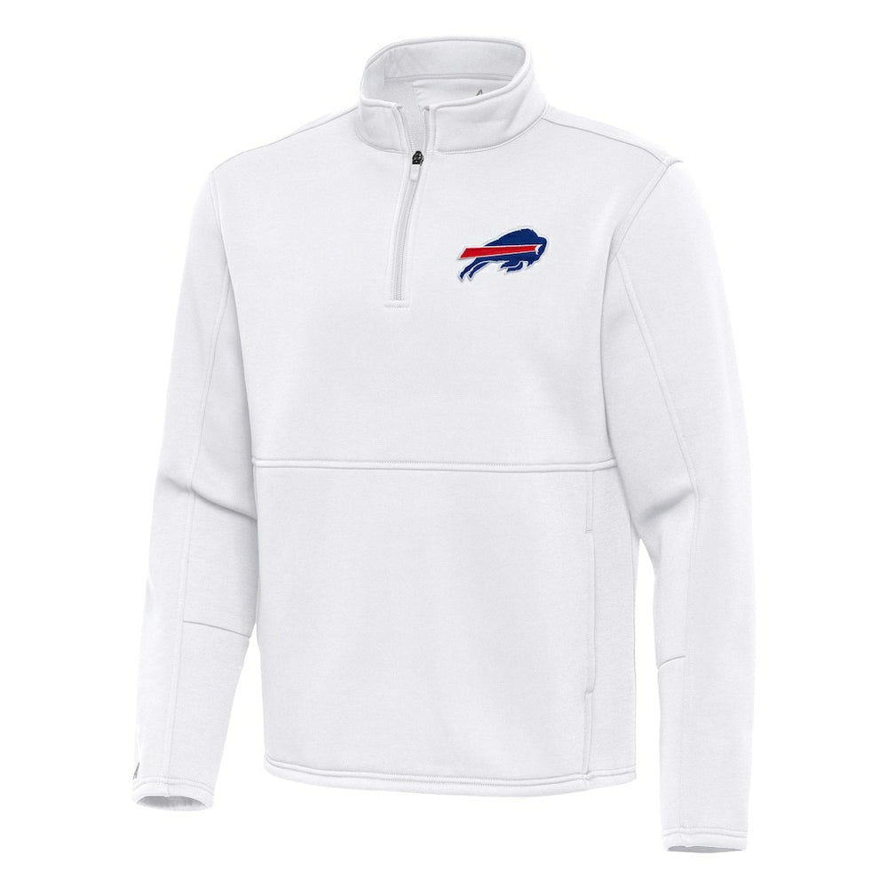 Antigua Twist Quarter-Zip Pullover Jacket - Buffalo Bills