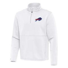 Antigua Twist Quarter-Zip Pullover Jacket - Buffalo Bills