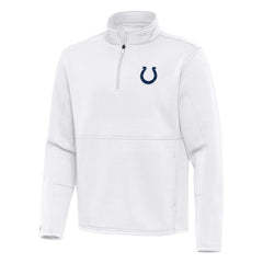 Antigua Twist Quarter-Zip Pullover Jacket - Indianapolis Colts