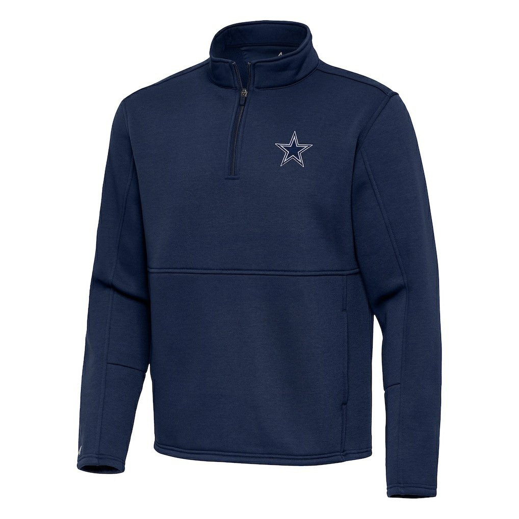Antigua Twist Quarter-Zip Pullover Jacket - Dallas Cowboys