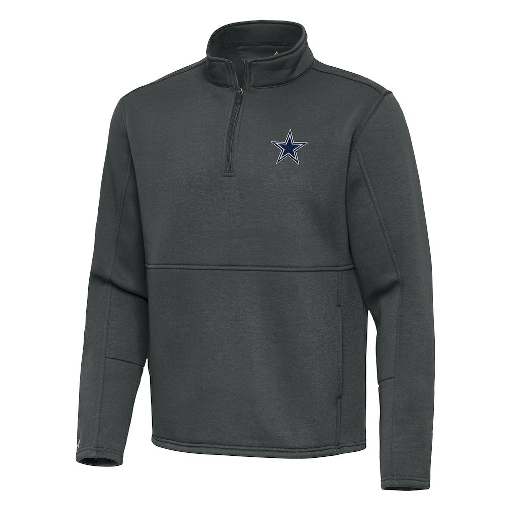 Antigua Twist Quarter-Zip Pullover Jacket - Dallas Cowboys