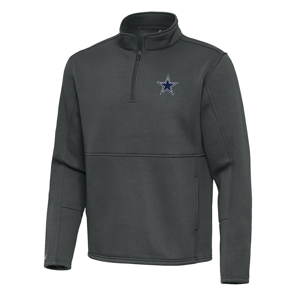 Antigua Twist Quarter-Zip Pullover Jacket - Dallas Cowboys